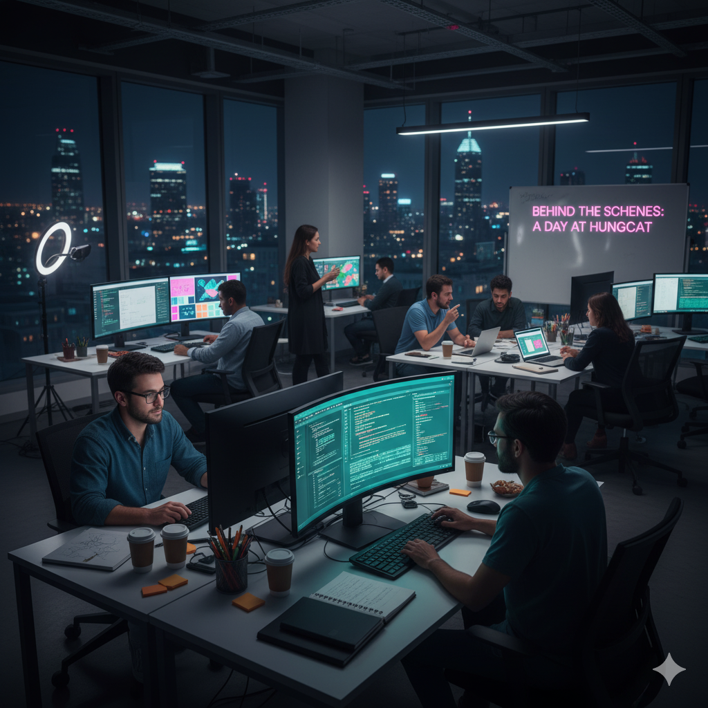 Behind the Scenes: A Day at Hungercat