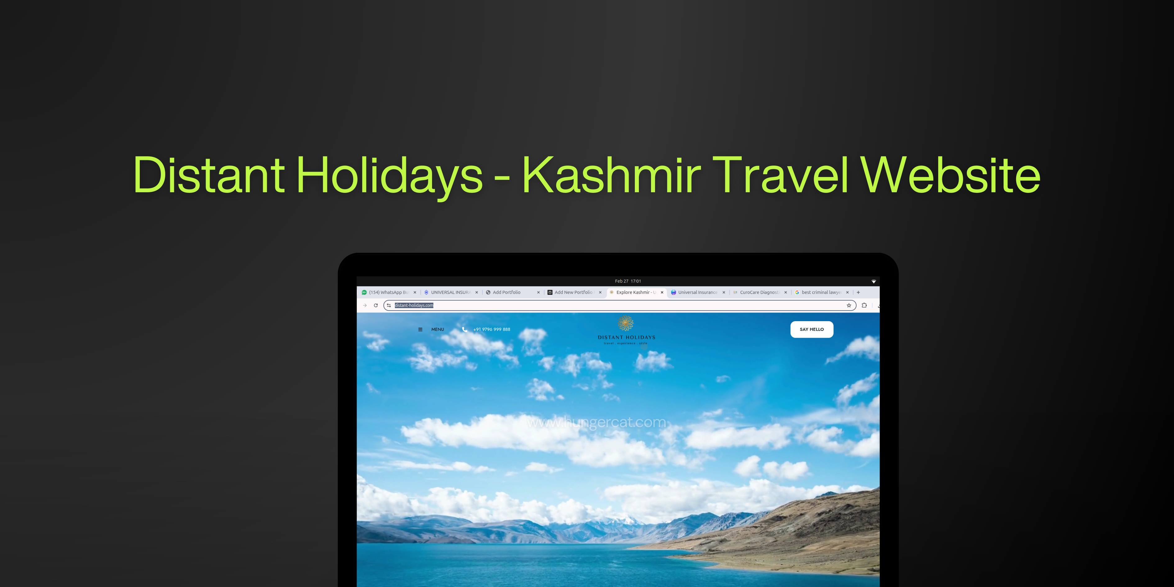 Distant Holidays - Kashmir Travel Website